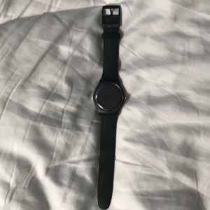 Black “Rebel” Swatch Watch